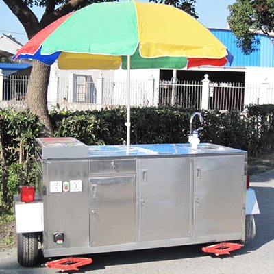 KN-HS180C Hotdog Food Catering Carts And Trailers Fast Food Concession Trailer