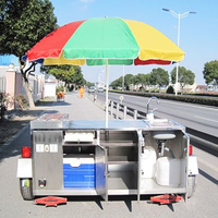 KN-HS180C Hotdog Food Catering Carts And Trailers Fast Food Concession Trailer