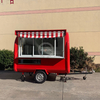 KN-250H Multifunctional Snack Food Cart Manufacturer for Fast Food Hotdog Truck Food Trailer Hot Selling