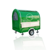 KN-220B Green Color Can Be Customized Food Trailer Cart Truck For Snack on Street