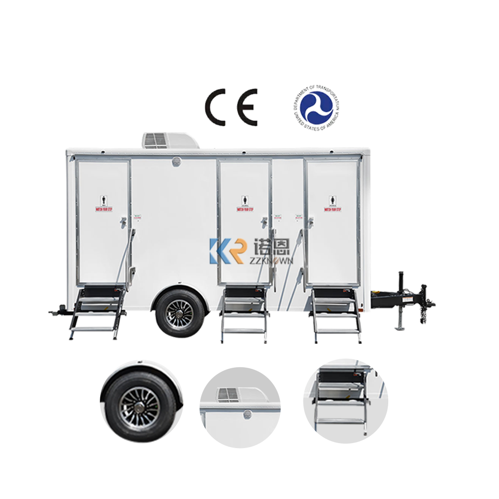 Travel Trailer Toilet Portable Bathroom Restroom Cleaning Unit Shower Upgraded Mobile Toilet For Camping