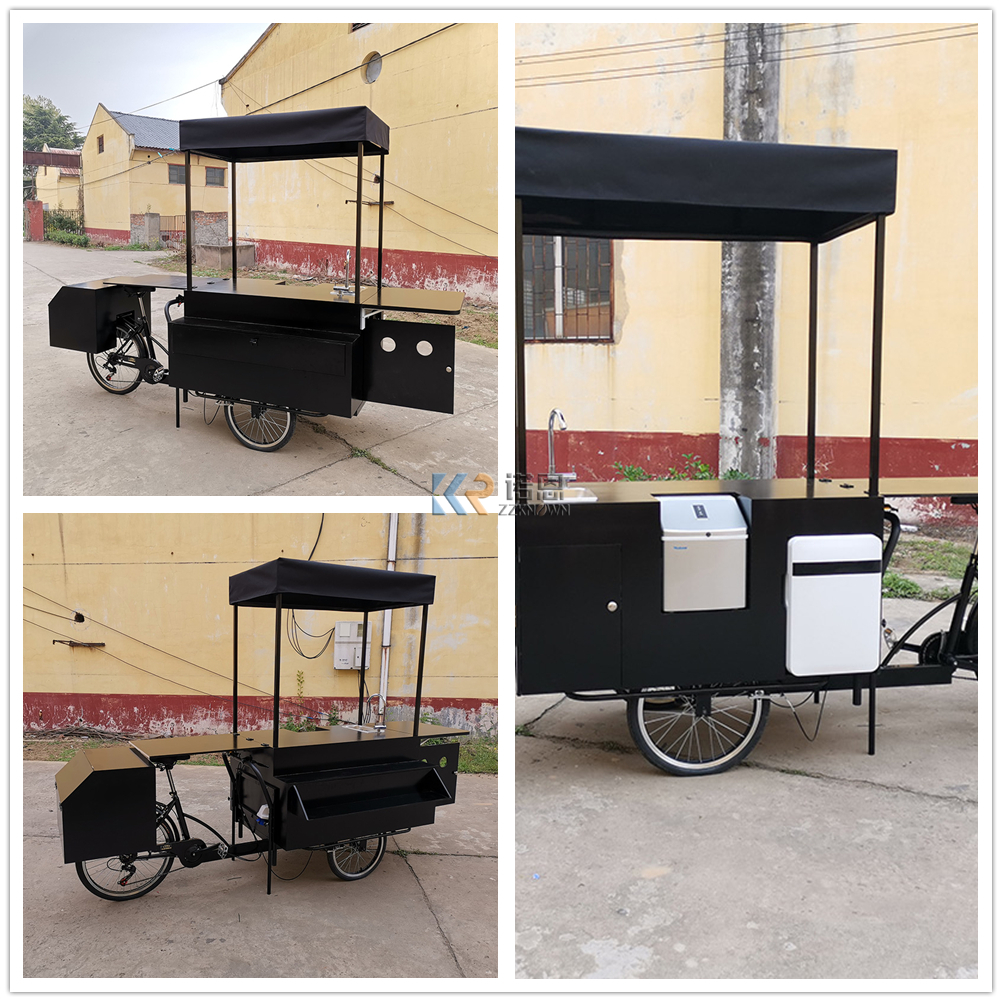 Black flip coffee cart (3)