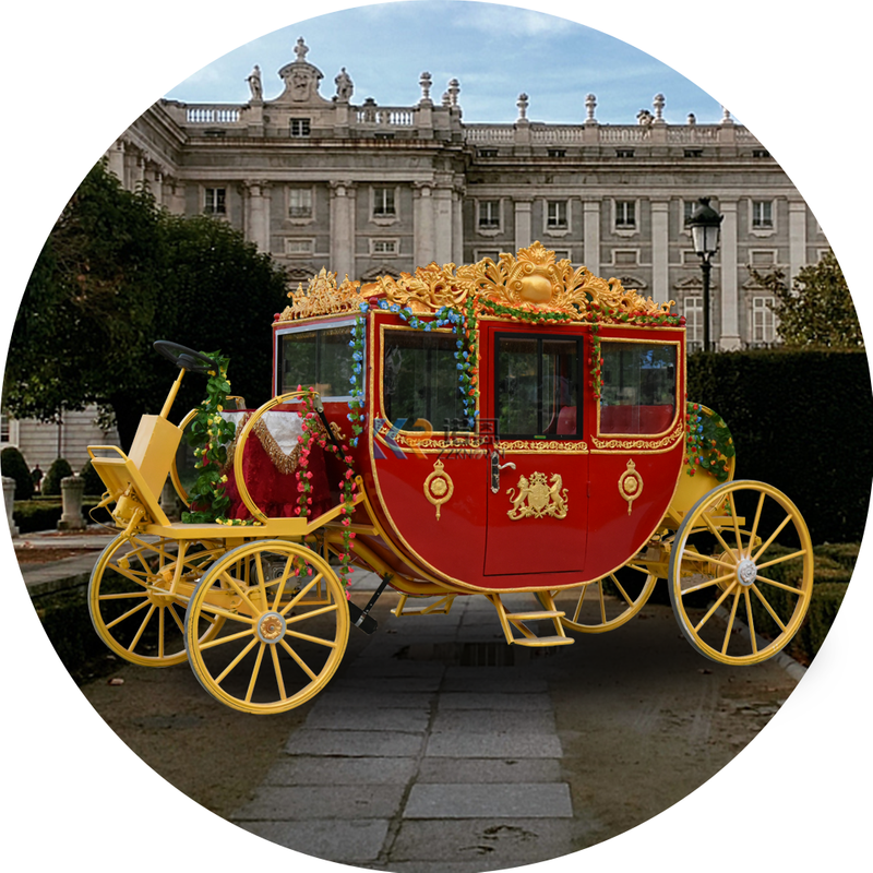Special Transportation Gracefully Princess Horse Carriage For Sale Royal Wedding Carriages Mobile Horse Cart