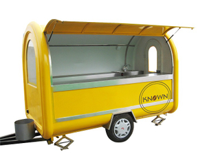 The Best Selling Long 280cm Mobile Food Carts Trailer Ice Cream Truck Snack Food Carts Customized Colors with Free Shipping