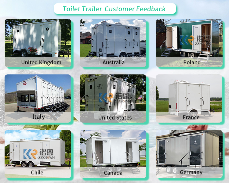 Customized High Quality Outdoor Container Vip Mobile Toilets Cabin Temporary Toilet Room With Shower