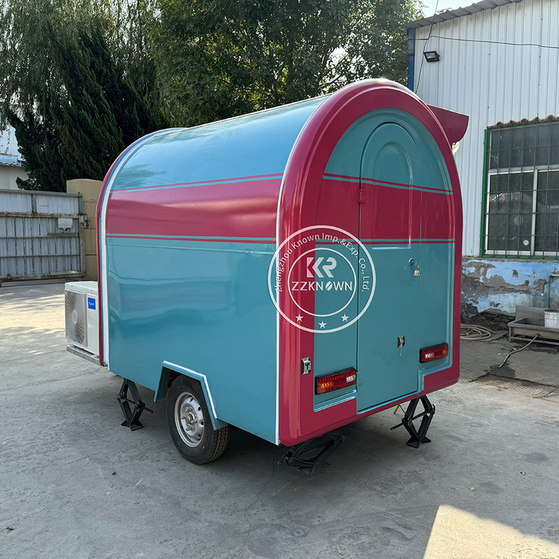Custom Mobile Kitchen Fast Food Catering Trailer Fully Equipped Coffee Bar Ice Cream Car Food Truck For Sale