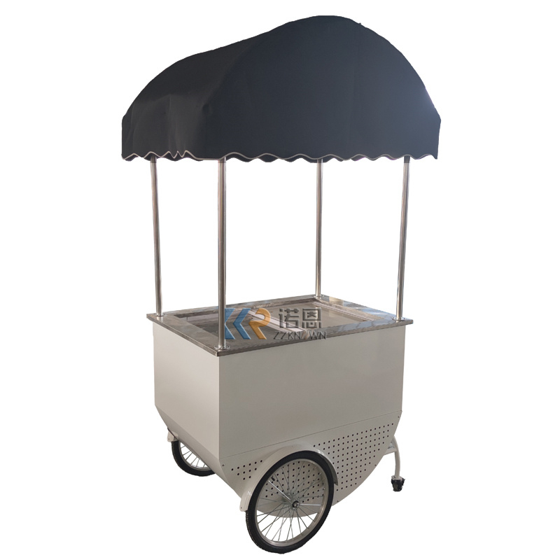 Italian Ice Cream Cart Customized Coffee Shop Kiosk Factory Price Mobile Food Trucks Trailer For Sale 