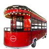 Street Outdoor Fast Food Cart Popular Hot Dog Vending Trailer Ice Cream Electric Mobile Truck in USA