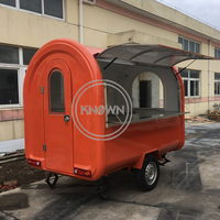 KN-FR-250B Mobile Food Cart Catering Trailer Ice Cream Hot Dog Food Trailer