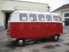 KN-BT500 Retro Red Color Mobile Breakfast Mobile Bbq Grilled Food Cart Food Truck Trailer for Sale 