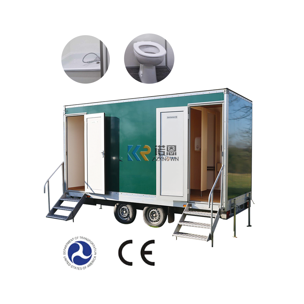 Mobile Portable Toilets Rental Toilet Restroom Trailer Shower And Toilet Cabin Luxury Vip 