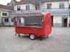 KN-300W Customized Mobile Ice Cream Food Trailer Outdoor Street Kitchen Catering Truck for Sale Breakfast Snacks