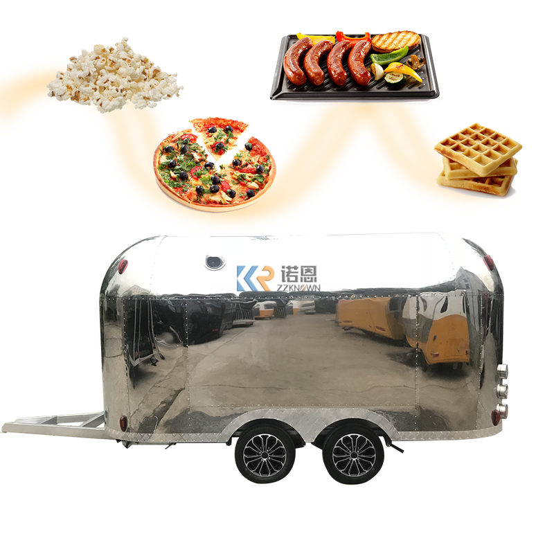 Customizable Low Investment Food Trucks Mobile Food Trailer Mobile Kitchen Kiosk