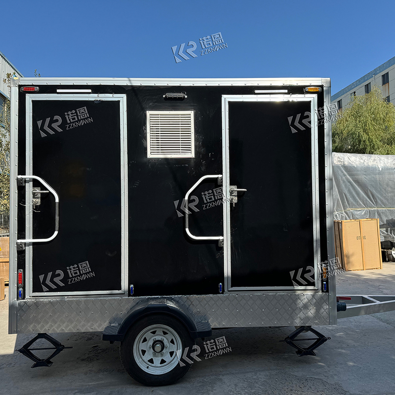 Portable Sanitation Excellence Premium Mobile Toilet Trailer for Events and Outdoor Spaces