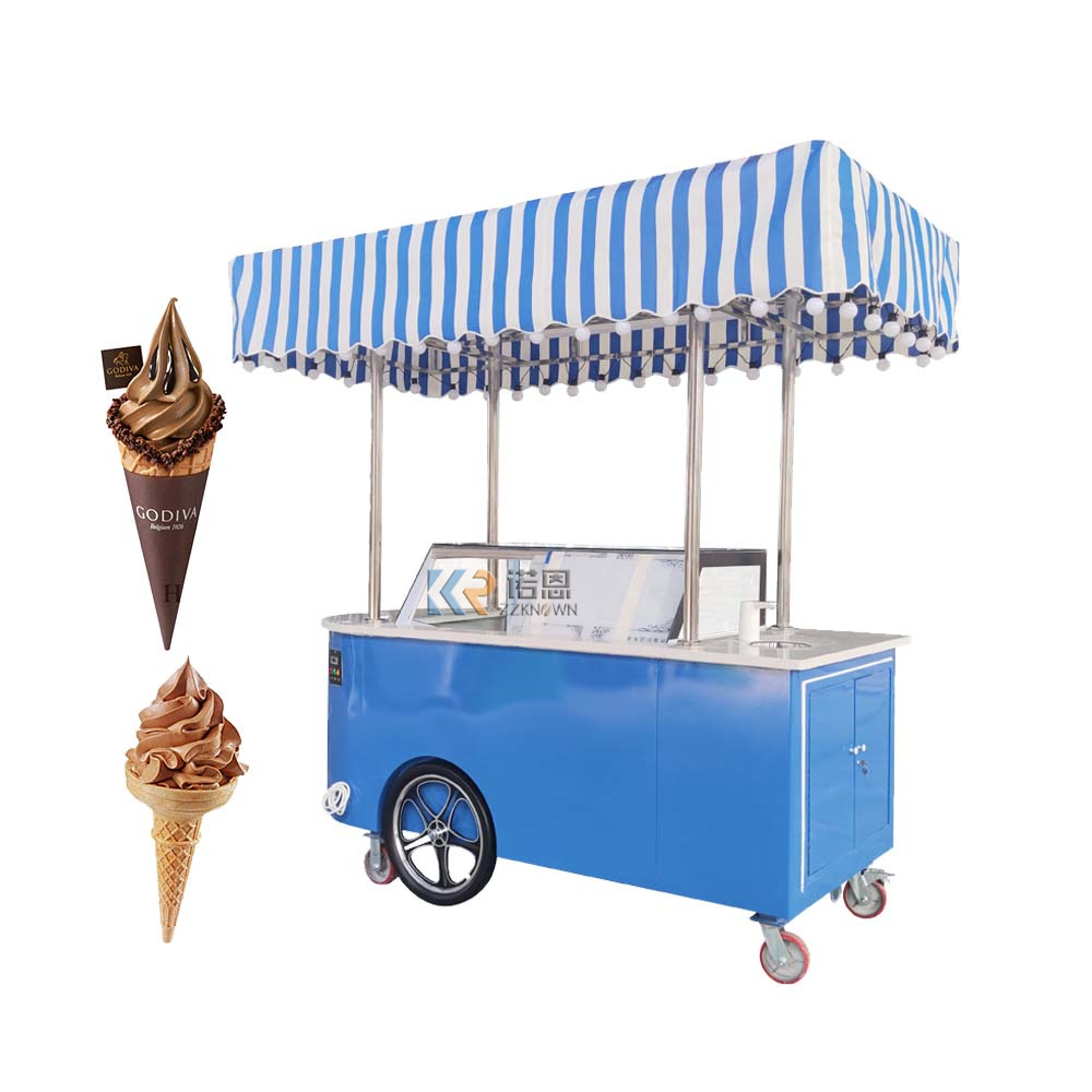 BBQ Trailer Food Trailer For Europe Ice Cream Cart Food Warmer Truck Hot Dog Trailer