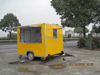 KN-FS250 Easy Move Square 2.5m Fast Food Carts for Sale 