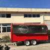 KN-400W Fry Ice Cream Roll Food Vans/china Bicycle Factory Mobile Fryer Food Cart