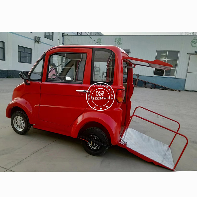 IN STOCK Promotion Special Transportation Passenger Vehicle 4 Wheel Electric Mini Car For Elderly Disabled Person