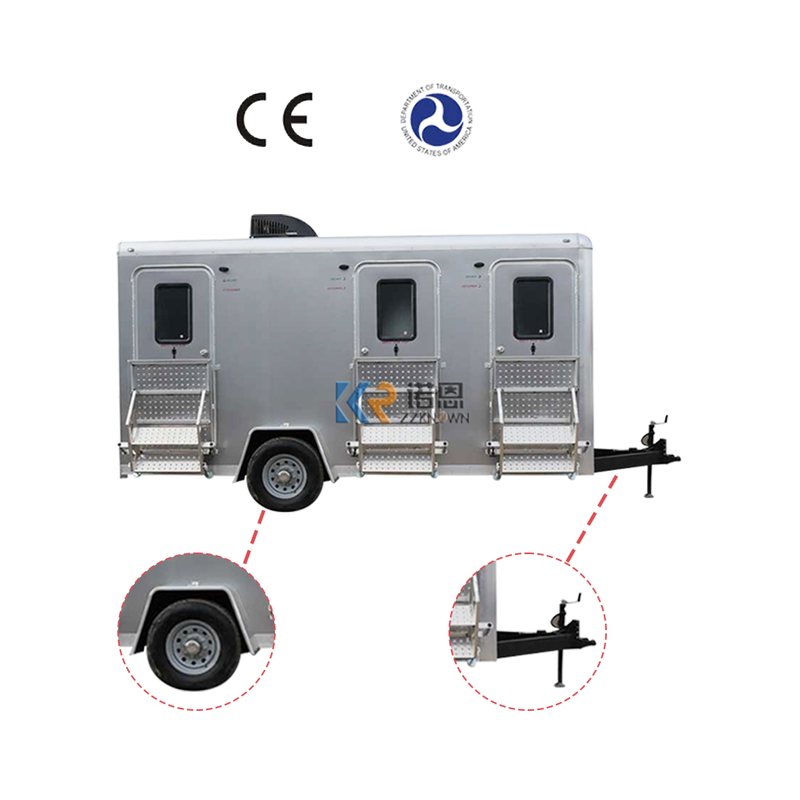 One Stall Portable Restroom Outdoor Toilets Outdoor Toilets Toilet Trailer Outdoor Shower And Toilet Room