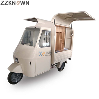 KN-APE-D Australia Custom Tricycle Ice Cream Cart For Sale Europe Customized APE Tricycle Food Cart