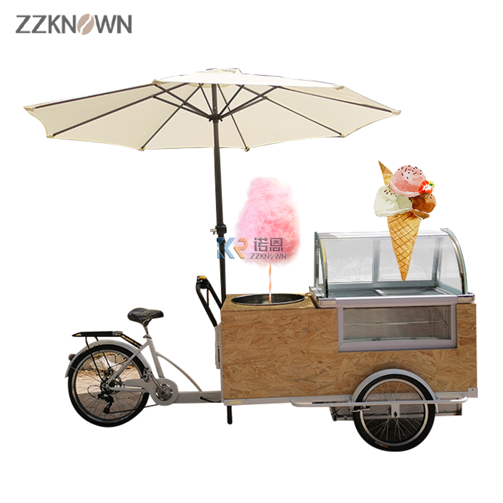 Cotton candy ice cream cart (9)