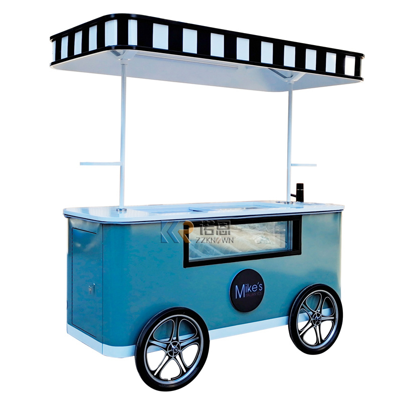 Fast Delivery Mobile Cart Food Kiosk For Sale Food Trailer Ice Cream Cart For Sale