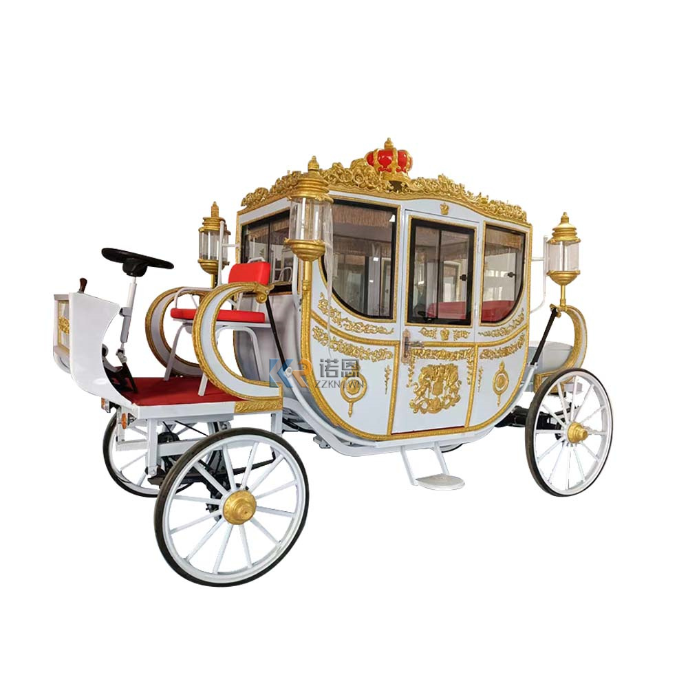 High Quality Comfortable Classical Royal Horse Carriage European Royal Family Carriage Manufacturer