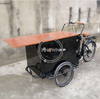Pedal Electric Cargo Tricycle with CE Certification Adult Cargo Bike for Vending Coffee Snacks