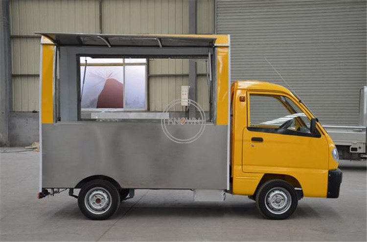 Fast Tricycle Food Truck Mobile 3 Wheel Electric Food Cart Street Kitchen Hot Dog Vending Car for Sale