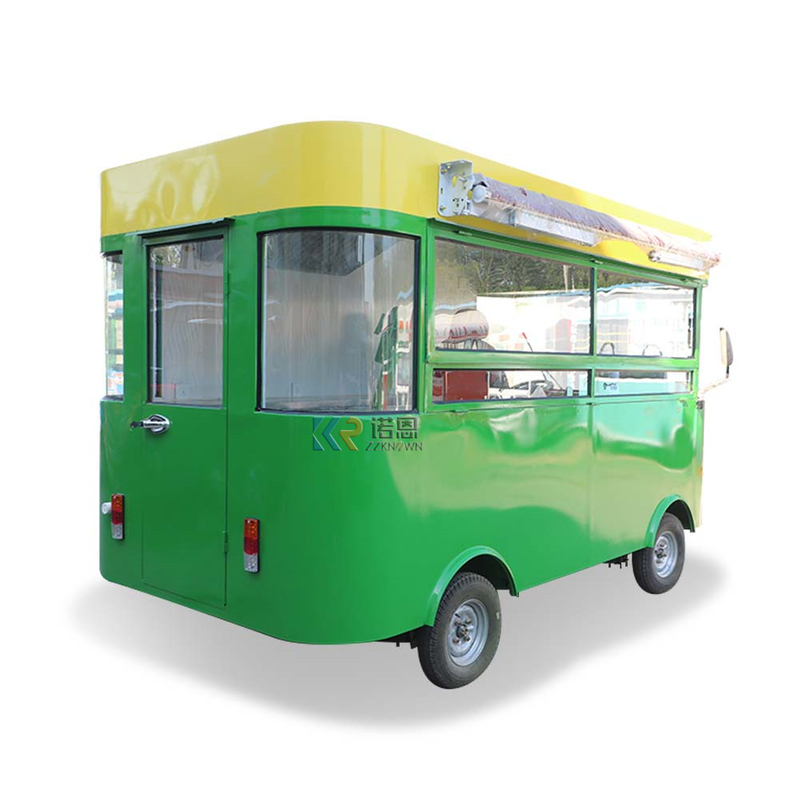 KN-JJ340 Mobile Fast Food Vending Electric Food Truck Snack Street Electric Catering Cart
