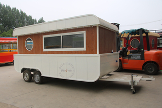 KN-BT-420X The US Standard Mobile Kitchen Street Food Trailer Food Concession Trailer Food Truck with Full Kitchen