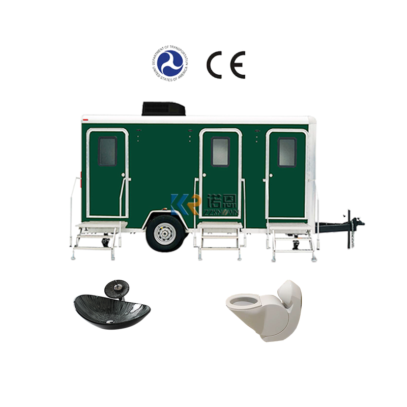 Luxury Mobile Toilet Trailer Bathroom Containers Outdoor Portable Bathroom Unit Shower And Container Chemical Toilets