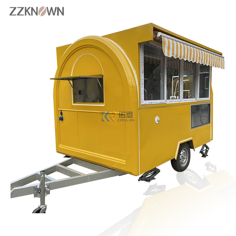 KN-FR-280B Best Selling Food Truck For Sale Europe Mobile Food Trailer Fully Equipped
