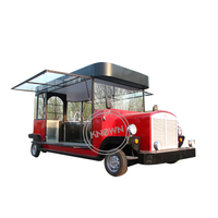 Mobile Fast Food Truck Catering Van Food Vending Trucks Food Cart Kiosk