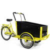 Europe Electric Family Cargo Bike Frame Adult Tricycle for Children Transport And Grocery Shopping 4 Seats Or 2 Seats Can Custom