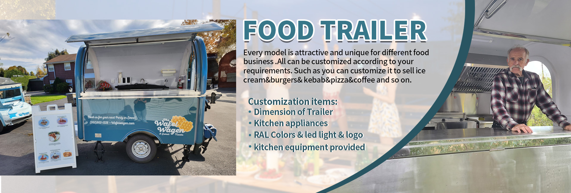 food trailer mobile kitchen truck trailers for sale