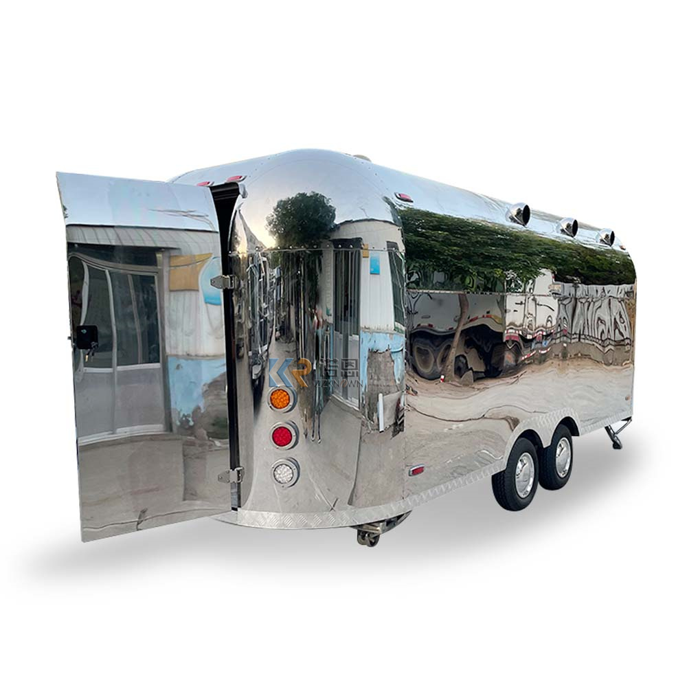 KN-QF-550S Fast Food Carts For Sale Europe Coffee Breakfast Australian Food Truck Concession Trailer Food Truck With DOT CE
