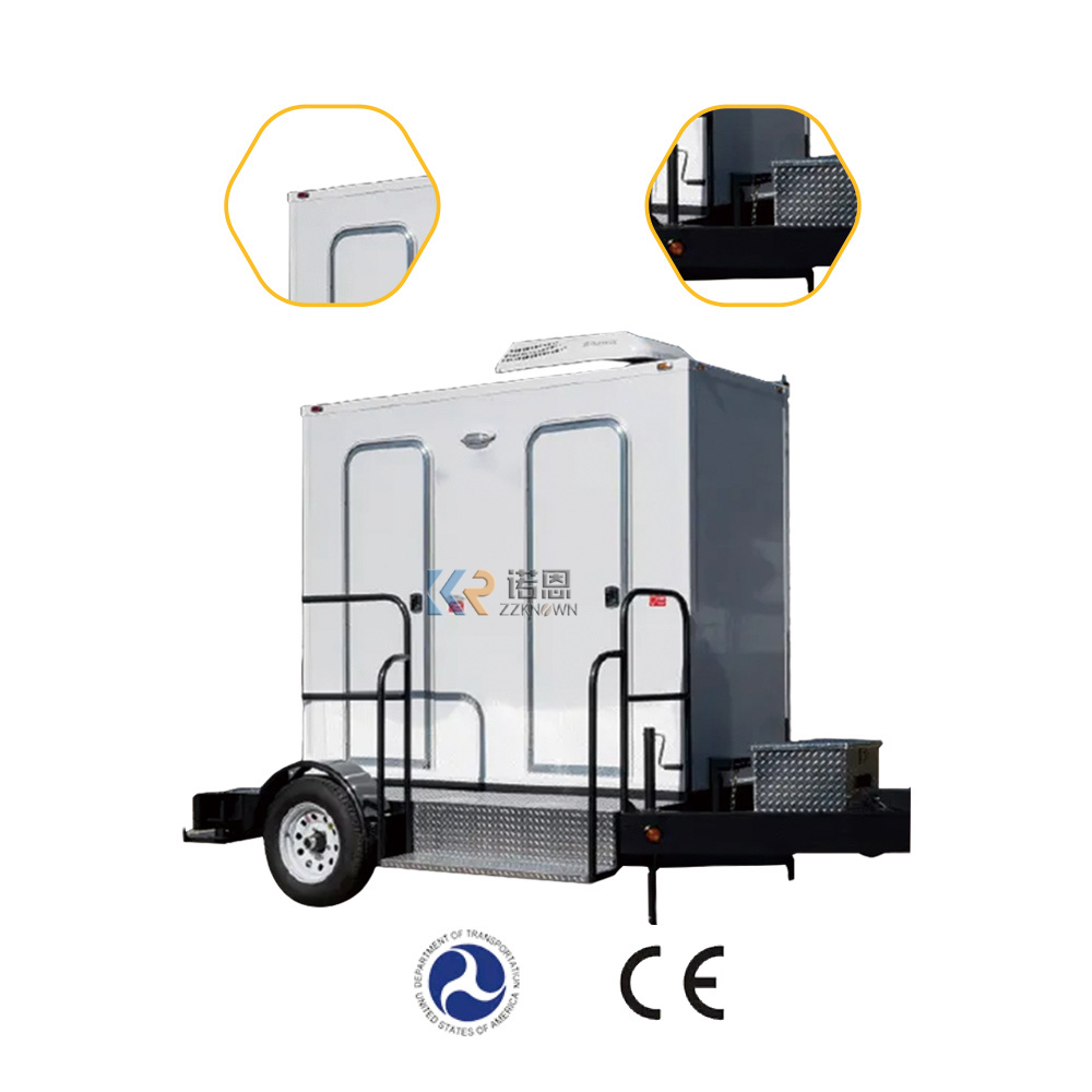 Portable Restroom Toilet Trailers Portable Container House Toilet With Basin And Shower Temporary Toilet Room With Shower