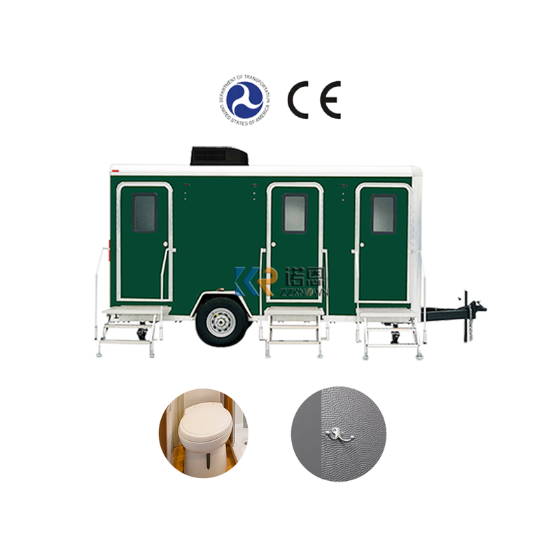Luxury Mobile Toilet Trailer Bathroom Containers Outdoor Portable Bathroom Unit Shower And Container Chemical Toilets