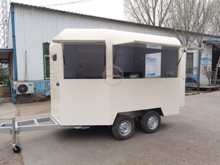KN-YD-300W Fully Equipped Food Truck USA Customized Food Trailer With Full Kitchen Equipments
