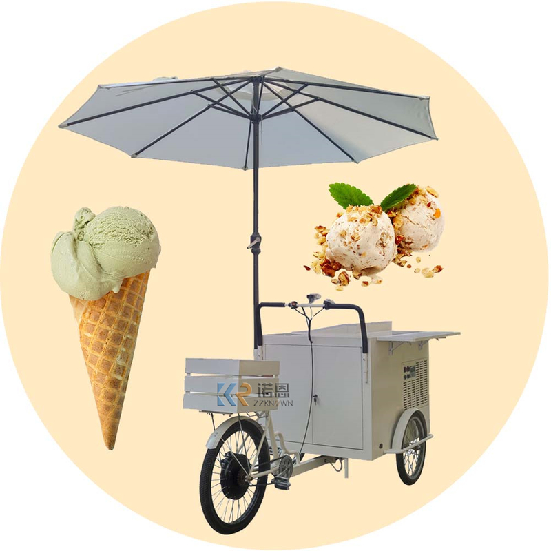 Factory Outlet Hot Selling Multipurpose Mobile Fast Food Snack Beverage Ice Cream Catering Van Truck Kiosk Cart