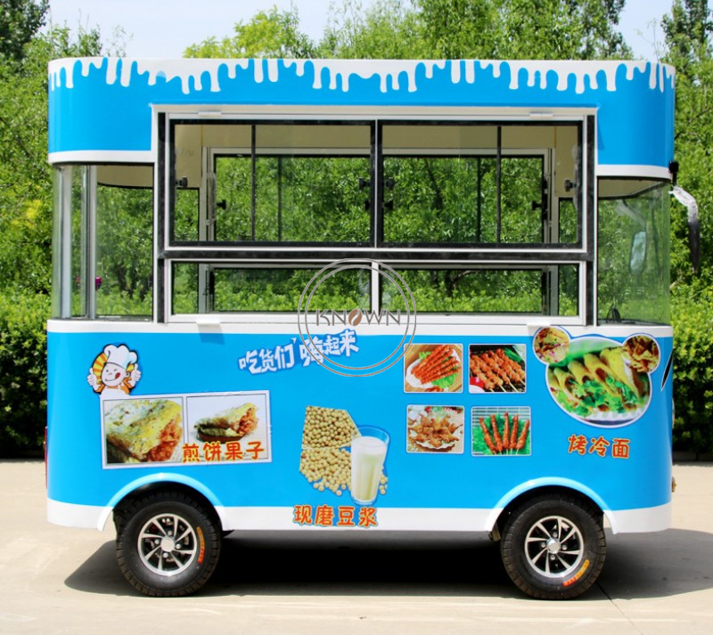3.5m Long Fashionable Electric Cart Mobile Ice Cream Cart for Sale