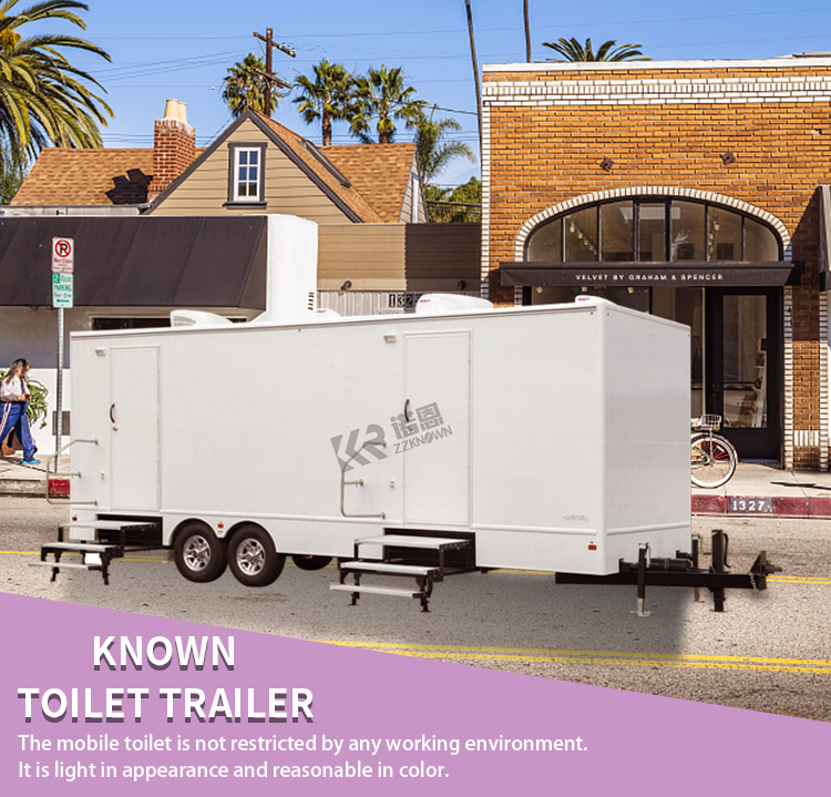 Mobile Public Wheelchair-accessible Handicapped Restroom Toilet Trailer Portable Toilets for Sale