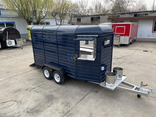 KN-YD-400D Fully Catering Equipped Food Truck Hot Dog Food Cart USA Customized Food Trailer