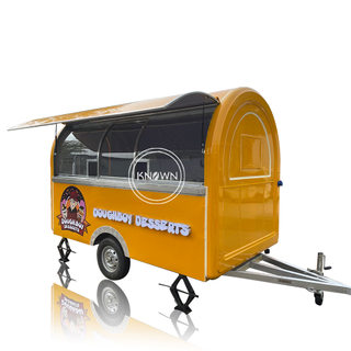 KN-FR-300B CE Approved Mobile Fast Food Truck Trailer Truck Trailers with Full Kitchen Equipment