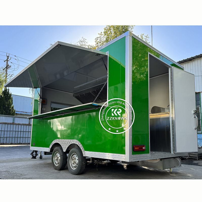 DOT CE VIN Custom Mobile Street Food Truck Ice Cream Trailer Food Carts And Food Trailers Fully Equipped