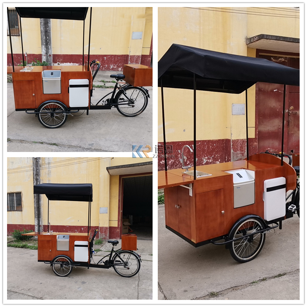 Wooden coffee cart (12)
