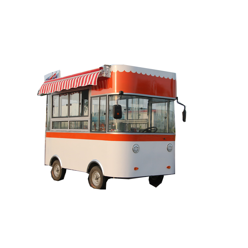 2019 latest type food cart electric truck food vending cart for sale