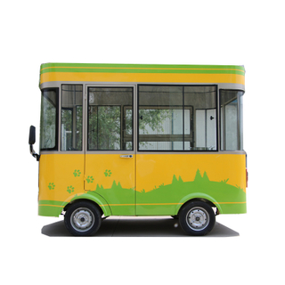 Low energy consumption electric food cart truck mobile for sale