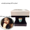 2019 multicolor selfie coffee printing machine 3D coffee printer